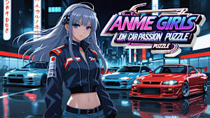 Anime Girls: JDM Car Passion Puzzle
