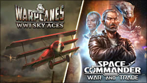 Warplanes: WW1 + Space Commander Bundle