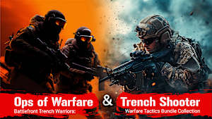 Battlefront Trench Warriors: Ops of Warfare & Trench Shooter : Warfare Tactics Bundle Collection