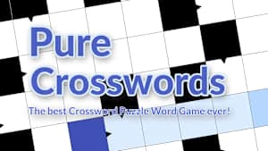Pure Crosswords - the best Crossword Puzzle Word Game ever! Product Image