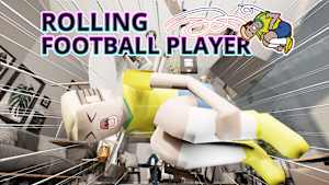 Rolling Football Player Product Image