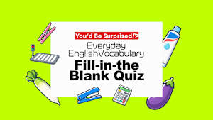 You’d Be Surprised!? Everyday English Vocabulary Fill-in-the-Blank Quiz Product Image