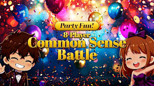 Party Fun! 8-Player Common Sense Battle		 Product Image