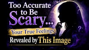 Too Accurate to Be Scary...Your True Feelings Revealed by This Image Product Image