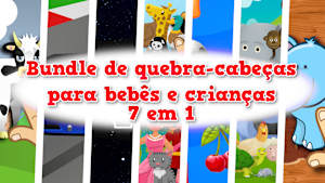 Bundle de quebra-cabeças para bebês e crianças - 7 em 1 Product Image
