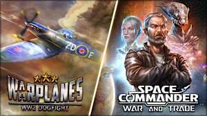 Warplanes: WW2 + Space Commander Bundle Product Image