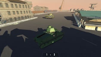 War Tank Machine Battle Vehicle Simulator - Fight World Wars WWII Mechanic Troopers Royale Driving 4