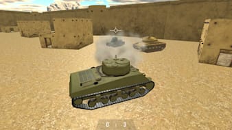 War Tank Machine Battle Vehicle Simulator - Fight World Wars WWII Mechanic Troopers Royale Driving 5