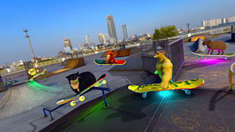Skateboard Drifting with Maxwell Cat: The Game Simulator 5