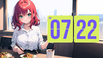 Anime Clock 4