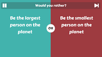 Choice Clash: What Would You Rather? 6