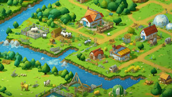 Village Tycoon: Farm City Simulator 3