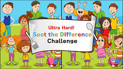 Ultra Hard! Spot the Difference Challenge