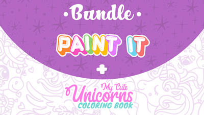 Paint it + My Cute Unicorns Bundle