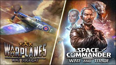 Warplanes: WW2 + Space Commander Bundle