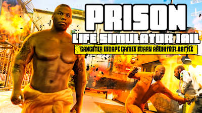Prison Life Simulator Jail - Gangster Escape Games Scary Architect Battle