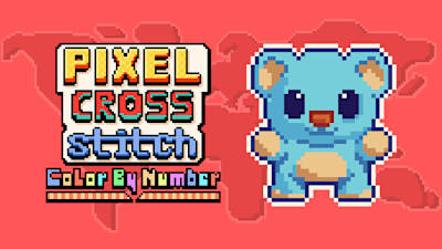 Pixel Cross Stitch Color by Number 