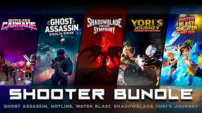 Shooter Bundle - Ghost Assassin, Hotline, Water Blast, Shadowblade, Yori's Journey