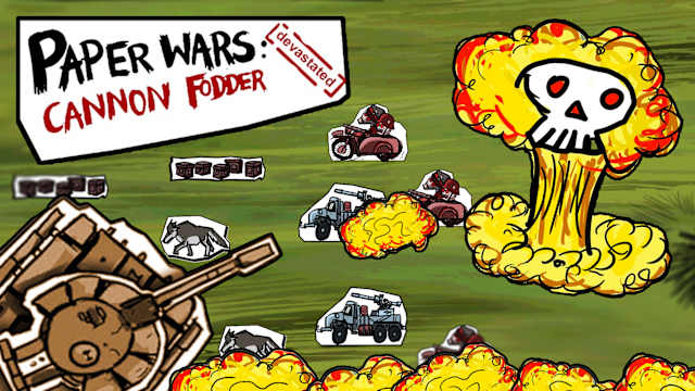 Capa de Paper Wars: Cannon Fodder Devastated