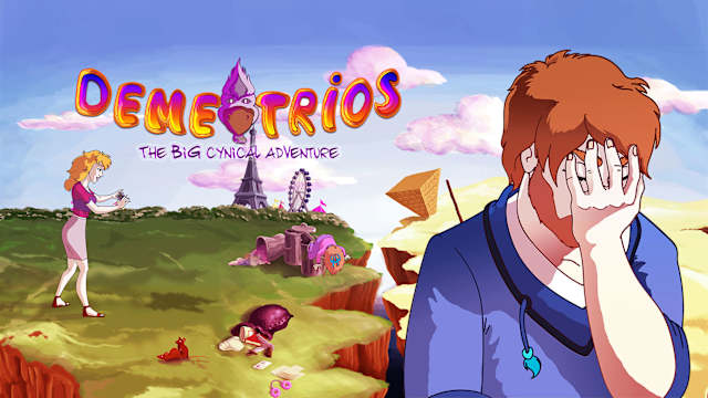 Capa de Demetrios - The BIG Cynical Adventure