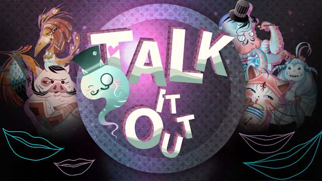 Capa de Talk it Out: Handheld Game