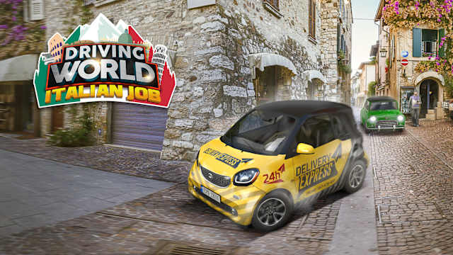 Capa de Driving World: Italian Job
