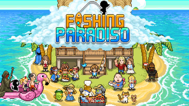 Capa de Fishing Paradiso
