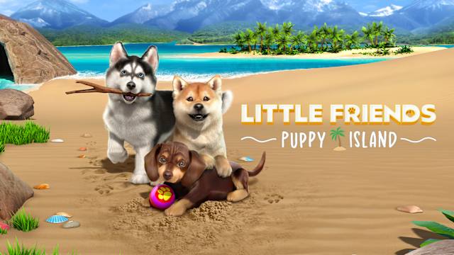 Capa de Little Friends: Puppy Island