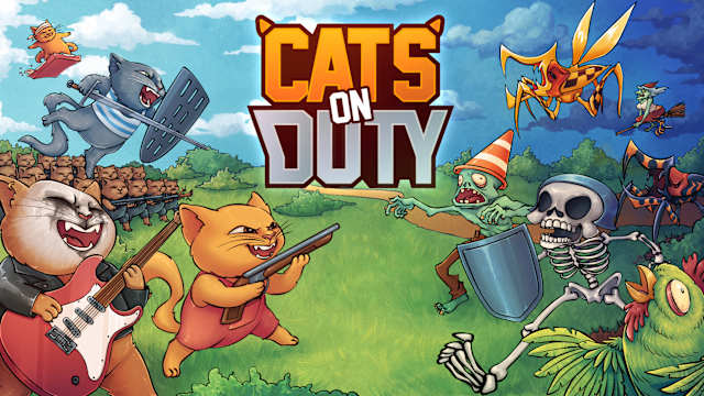 Capa de Cats on Duty