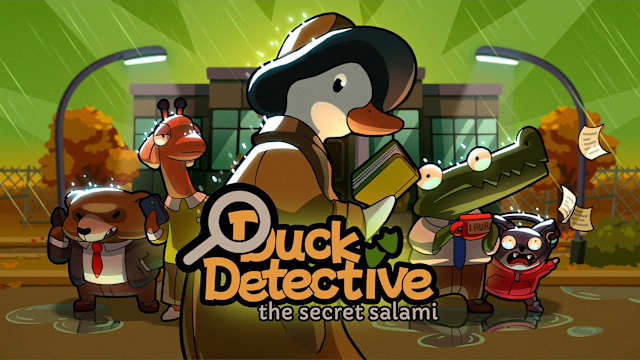 Capa de Duck Detective - The Secret Salami