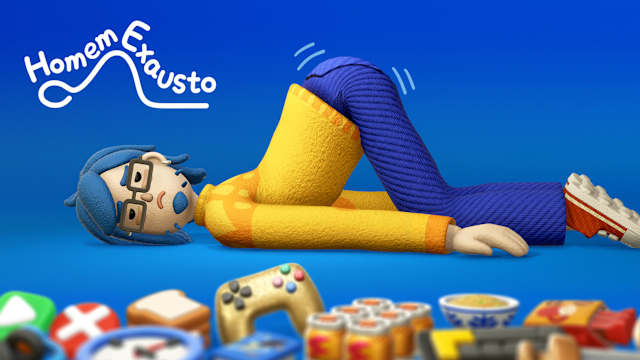 Capa de Homem Exausto