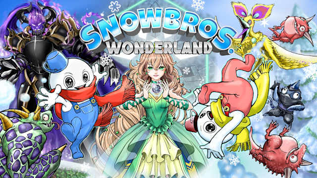Capa de Snow Bros. Wonderland