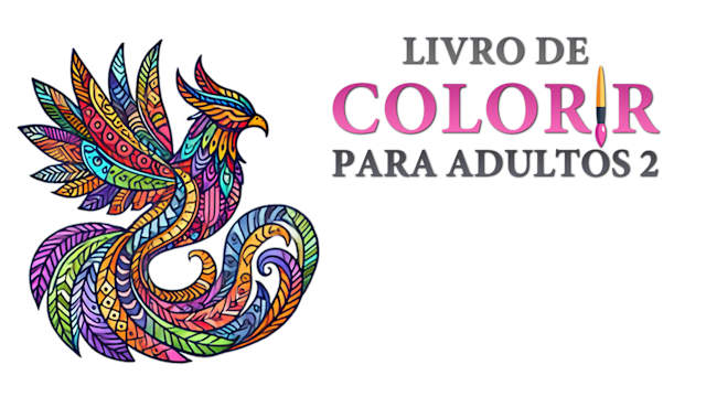 Capa de Livro de Colorir para Adultos 2