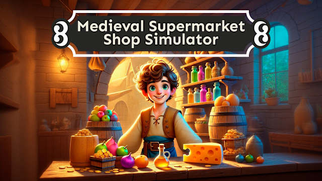 Capa de Medieval Supermarket Shop Simulator