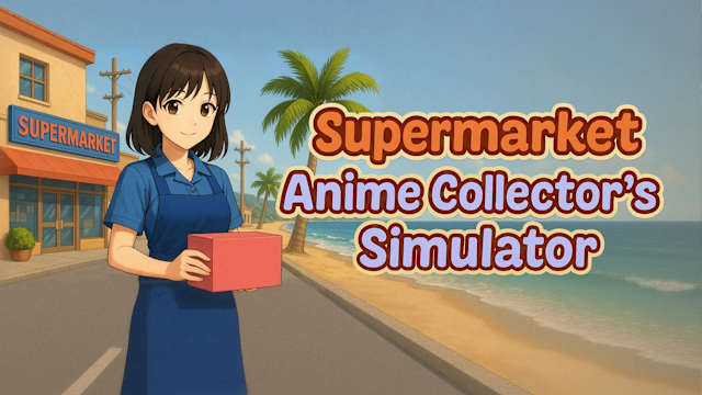 Capa de Supermarket Anime Collector's Simulator