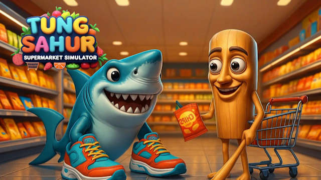 Capa de TUNG SAHUR Supermarket Simulator