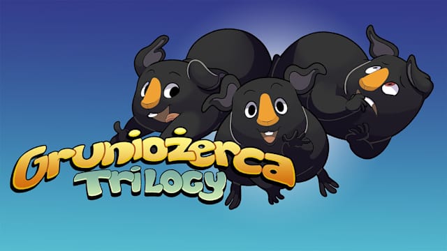 Capa de Gruniożerca Trilogy