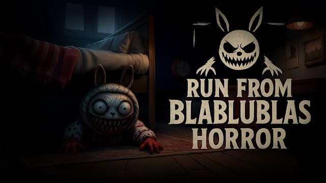 Capa de Run from BLABLUBLAS horror