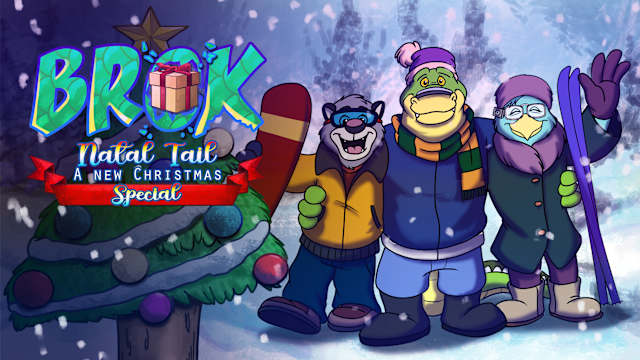 Capa de BROK: Natal Tail, Um Novo Natal Special