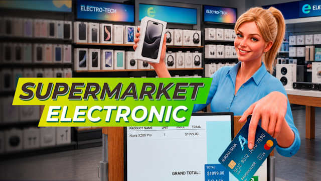 Capa de Supermarket Electronic