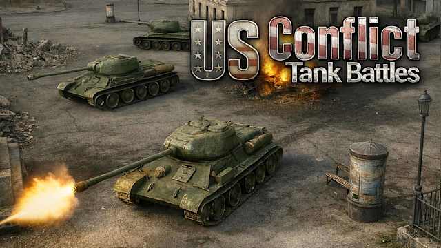 Capa de US Conflict - Tank Battles