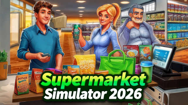 Capa de Supermarket Simulator 2026