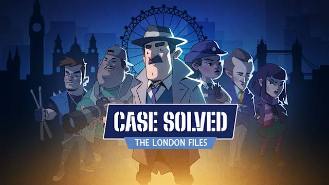 Capa de Case Solved: The London Files