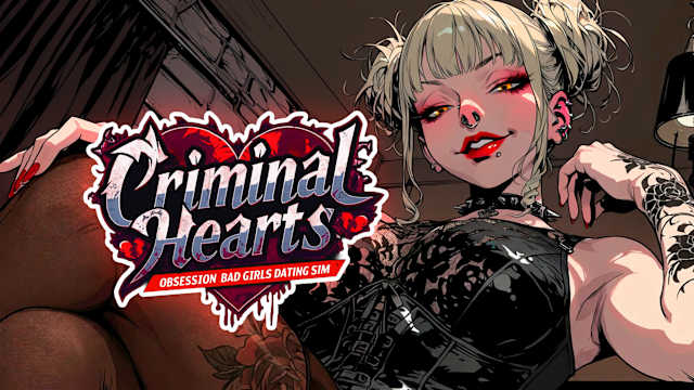 Capa de Criminal Hearts: Obsession Bad Girls Dating Sim