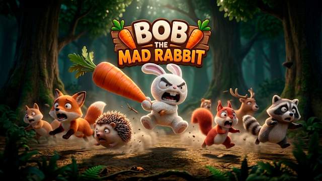 Capa de Bob The Mad Rabbit