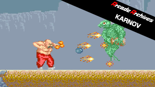 Capa de Arcade Archives KARNOV