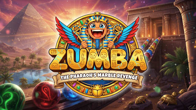 Capa de Zumba - The Pharaoh's Marble Revenge