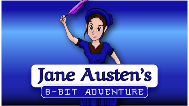 Capa de Jane Austen's 8-bit Adventure