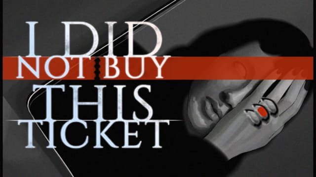 Capa de I Did Not Buy This Ticket