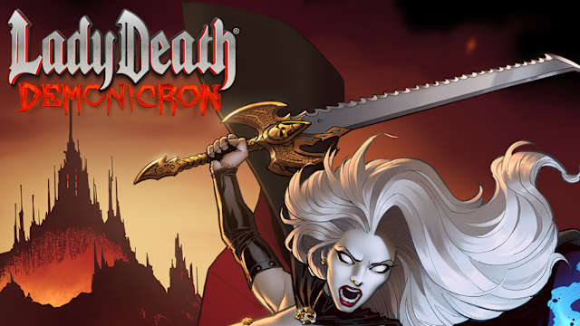 Capa de Lady Death Demonicron
